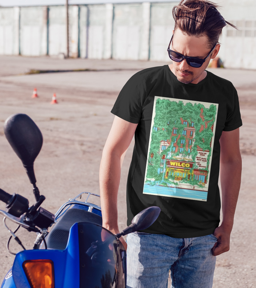 Wilco Live At Beacon Theatre New York NY June 22 2024 With The Warm Ears T-Shirt
