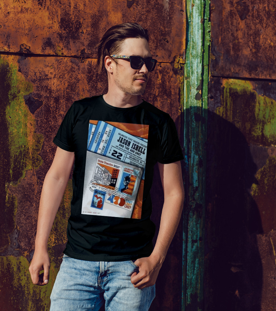 Kalamazoo State Theatre Jason Isbell And The 400 Unit June 22 2024 Special Guest S.G. Goodman T-Shirt