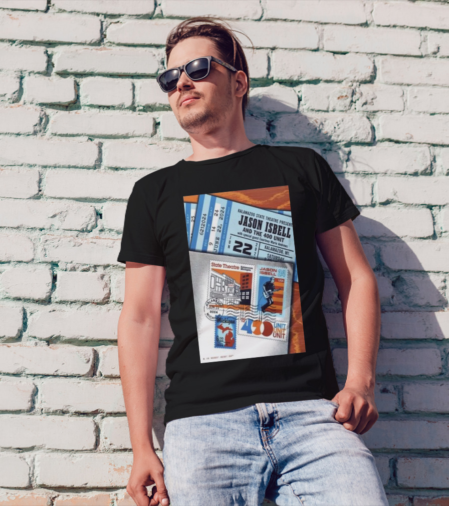 Kalamazoo State Theatre Jason Isbell And The 400 Unit June 22 2024 Special Guest S.G. Goodman T-Shirt