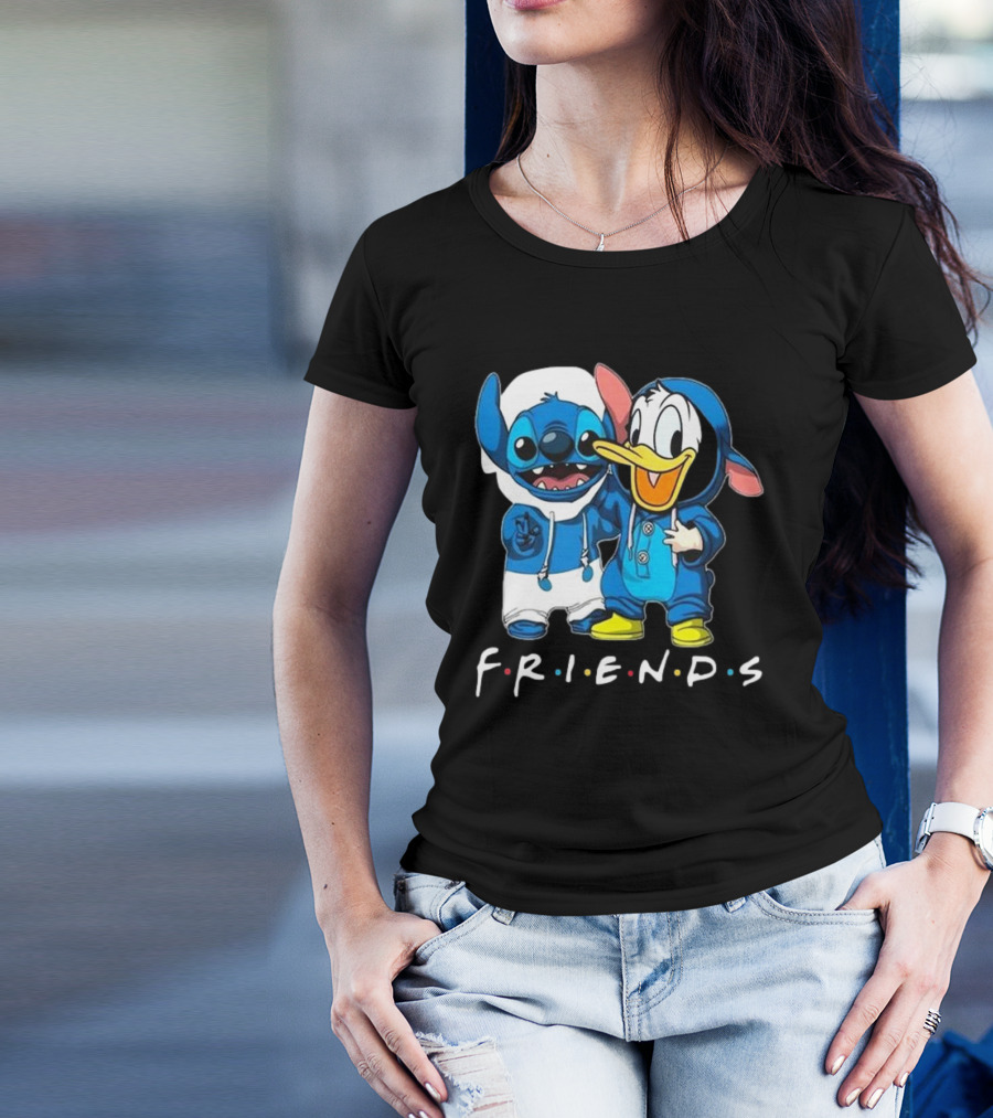 Friends Stitch And Donald Duck Disney Best Friends For Life T-Shirt