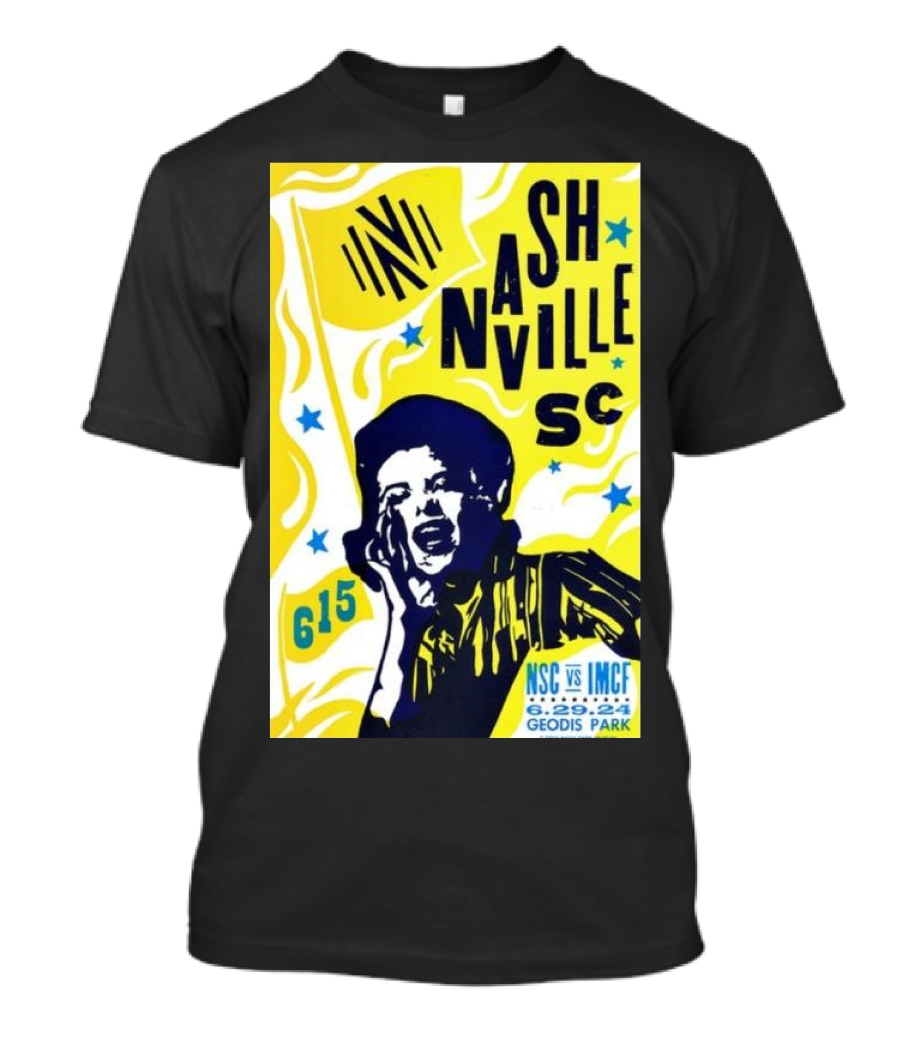 NSC Vs IMCF Geodis Park Nashville June 29 2024 6/15 Nashville SC T-Shirt