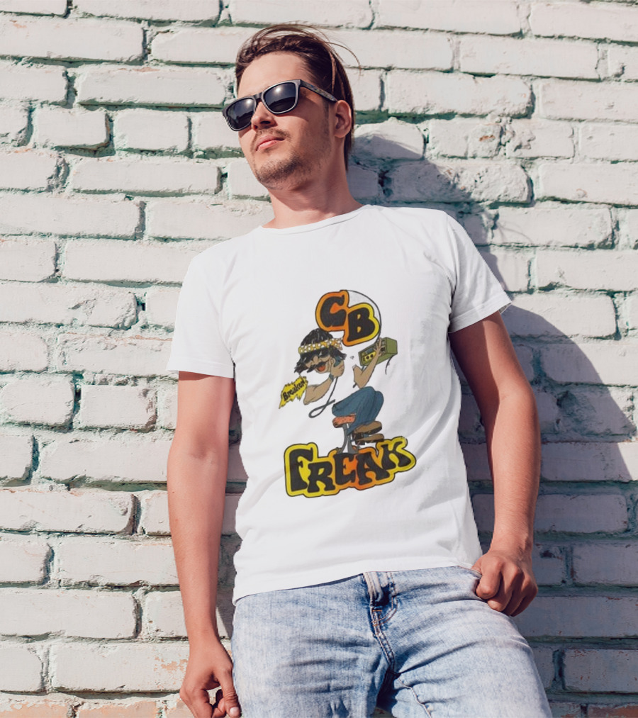 CB FREAK Breaker Trucker CB Radio Enthusiast T-Shirt