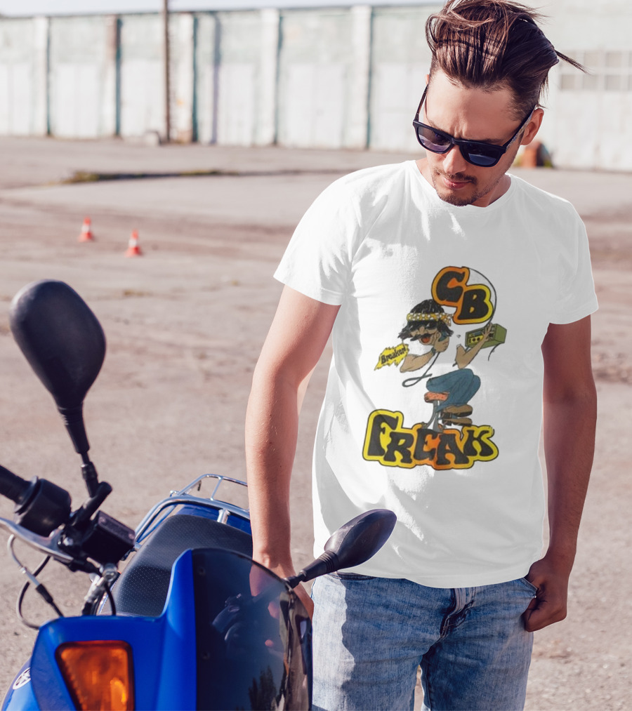 CB FREAK Breaker Trucker CB Radio Enthusiast T-Shirt