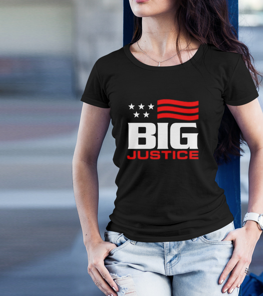 BIG JUSTICE American Flag T-Shirt