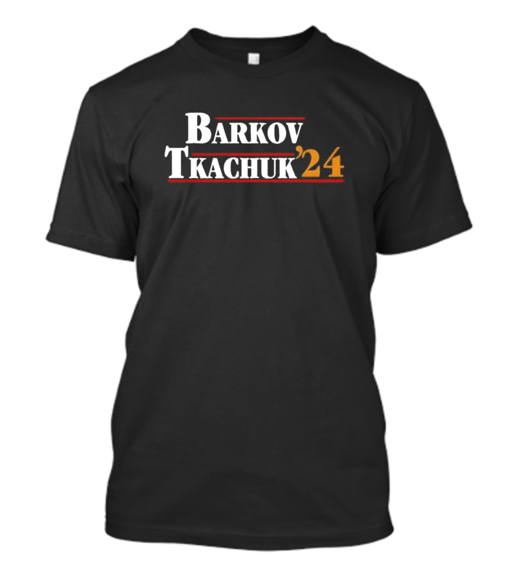 Barkov Tkachuk '24 Election Style Campaign T-Shirt