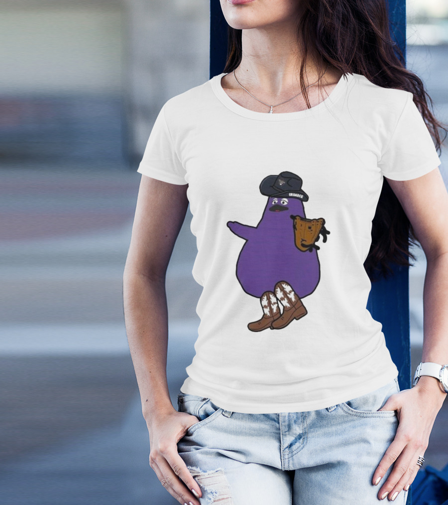 Grimace All Star Game Lfgm 2024 Cowboy Boots Baseball Glove T-Shirt
