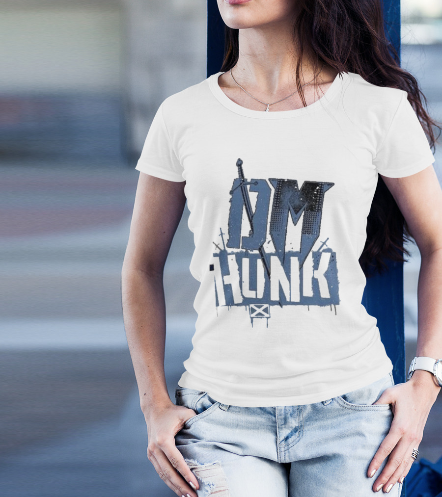 DM Hunk Sword Elements Drew Mcintyre Ringer T-Shirt