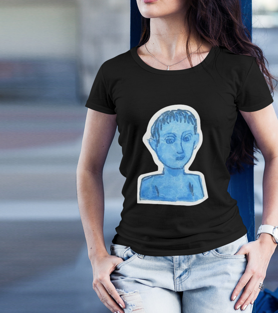 Hardest Fit Pics Blue Boii Iconic Blue T-Shirt