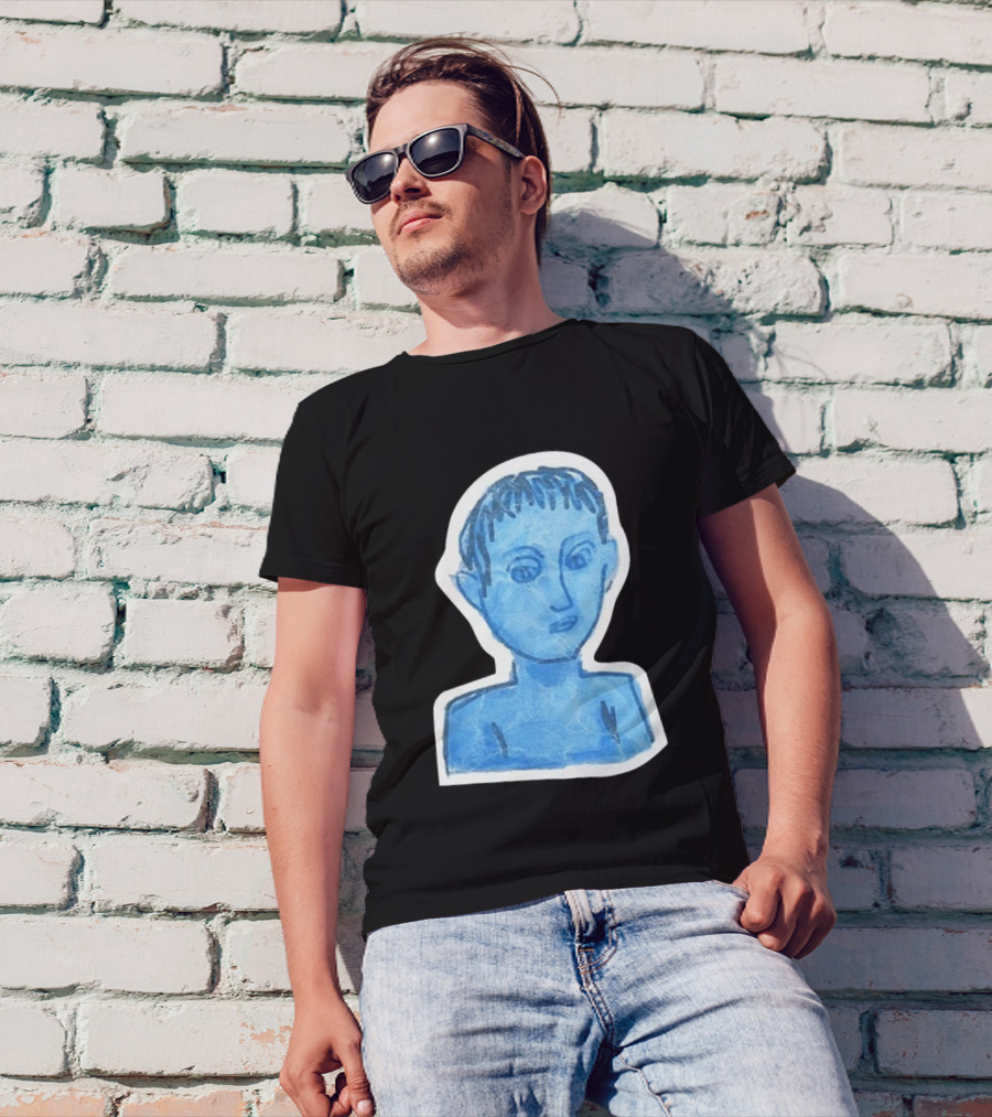 Hardest Fit Pics Blue Boii Iconic Blue T-Shirt