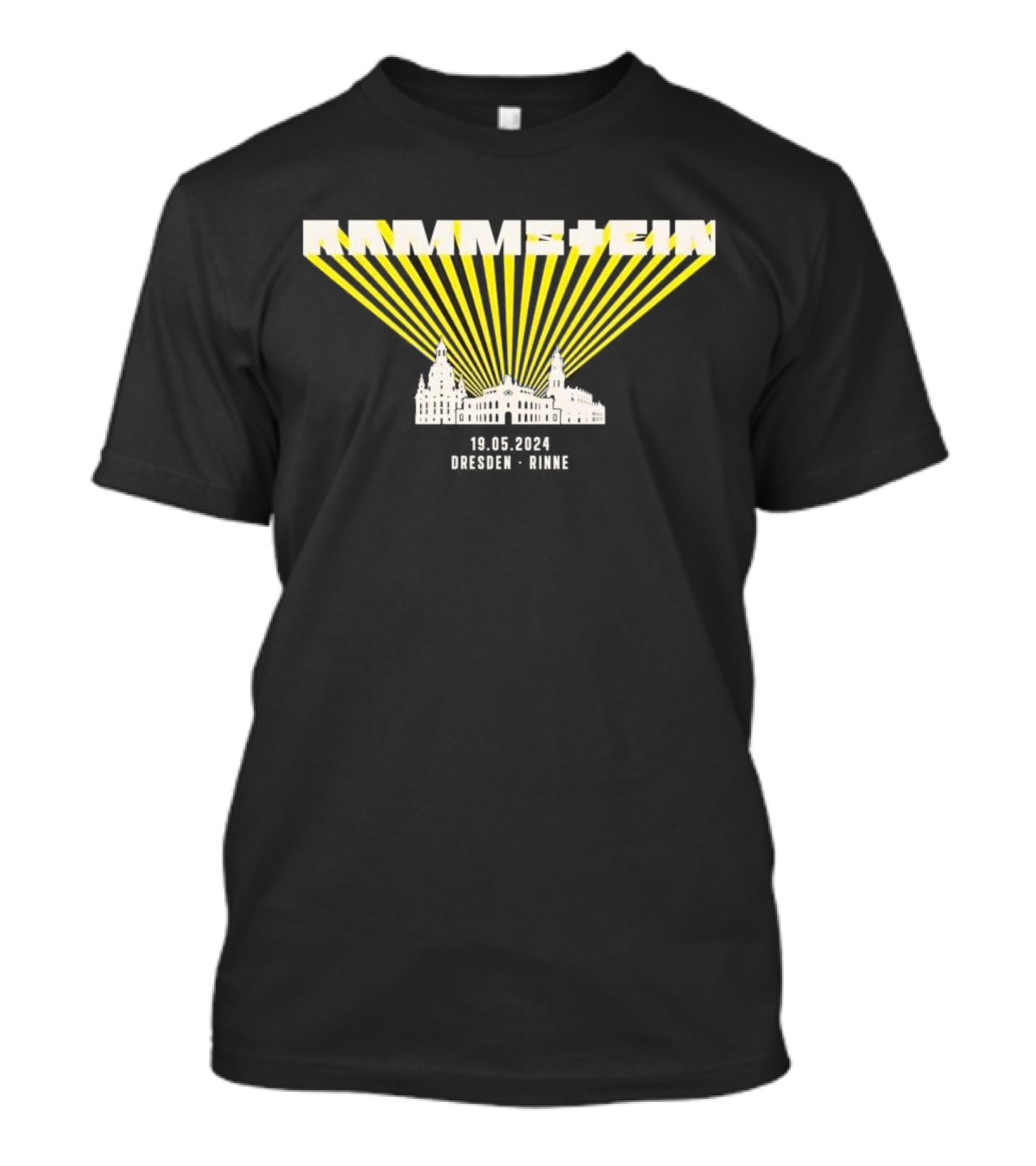Rammstein 19-05-2024 Dresden Rinne New Show Added T-Shirt