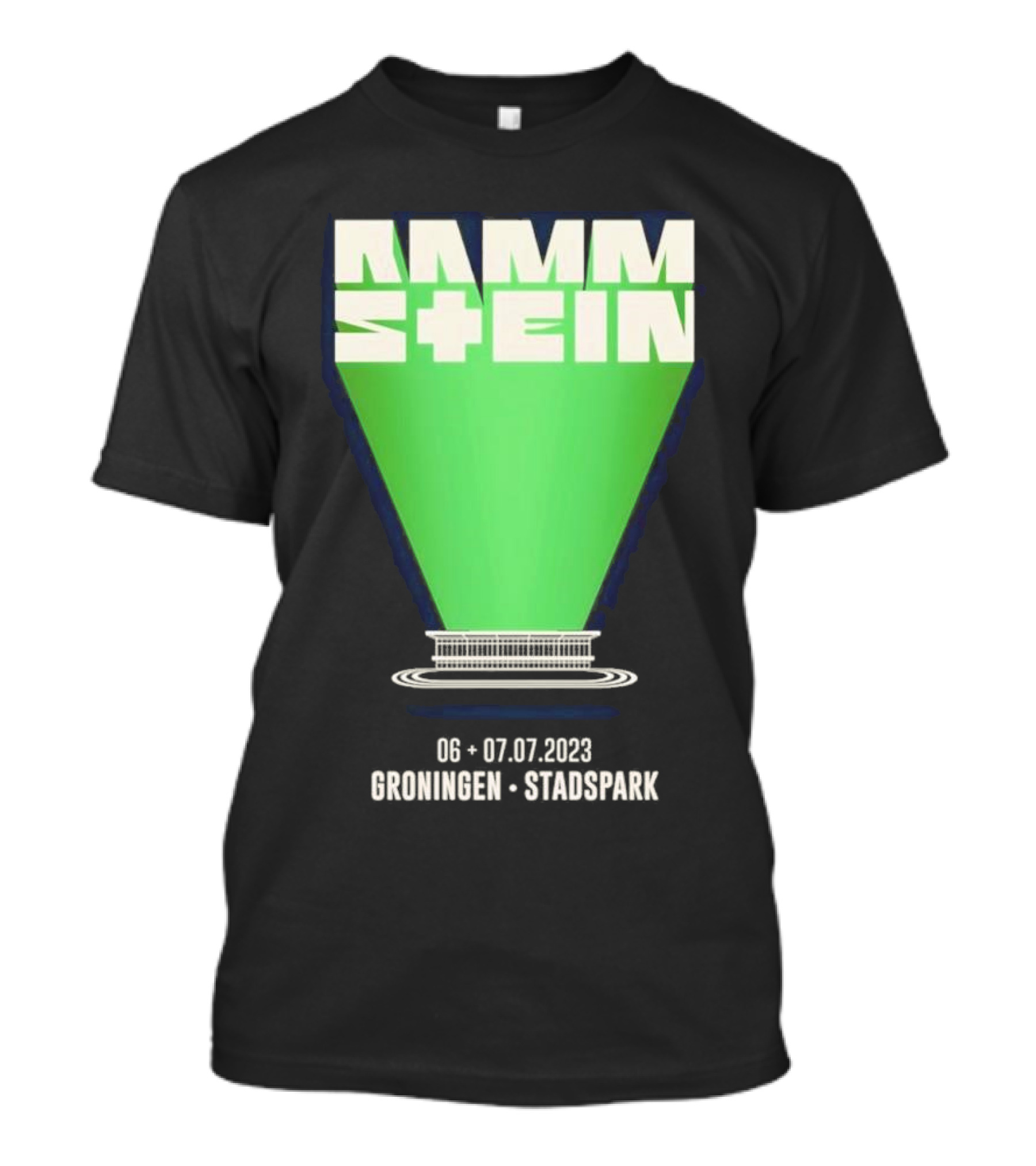 Rammstein Stadspark Groningen 06-07.07.2023 Concert Event T-Shirt