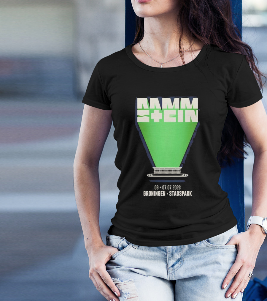 Rammstein Stadspark Groningen 06-07.07.2023 Concert Event T-Shirt