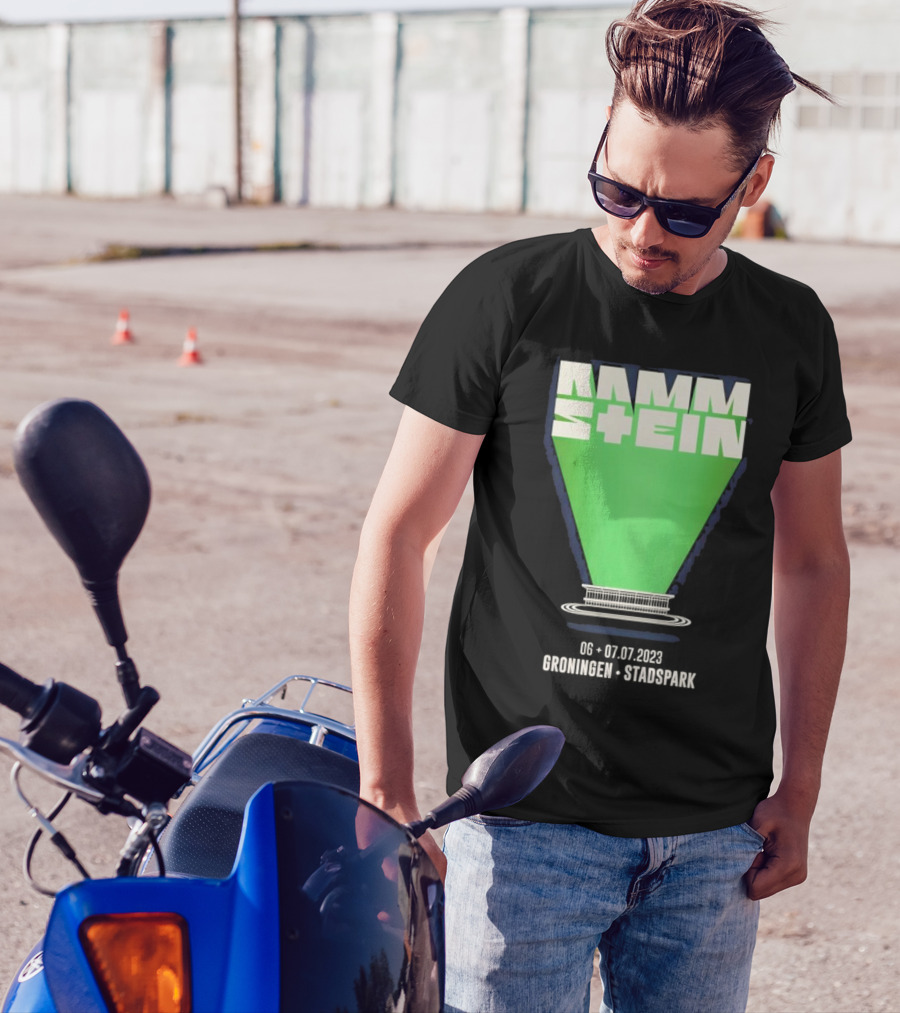 Rammstein Stadspark Groningen 06-07.07.2023 Concert Event T-Shirt