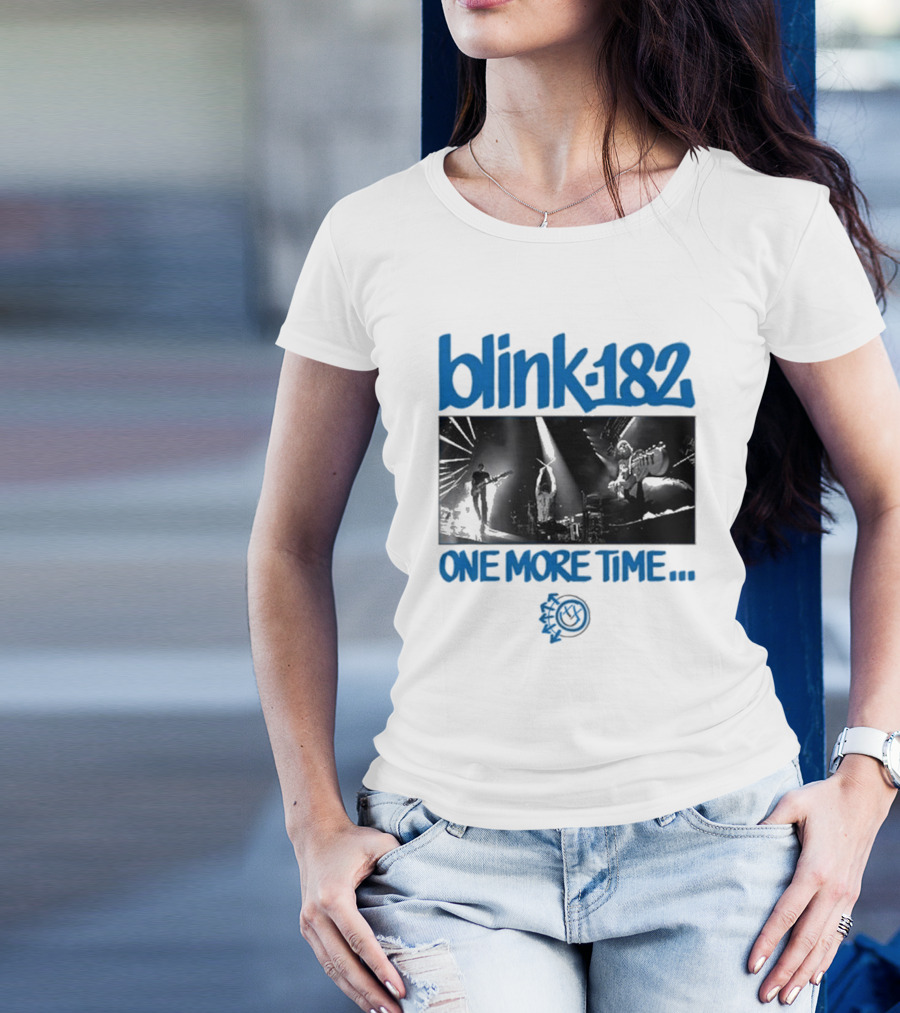 Blink-182 One More Time Concert Photo T-Shirt