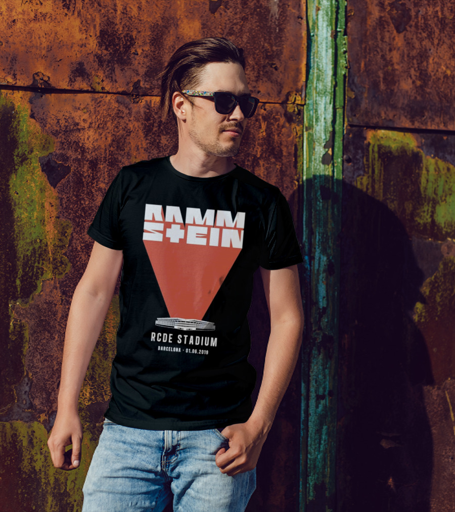 Rammstein RCDE Stadium Barcelona 01.06.2019 Tour T-Shirt