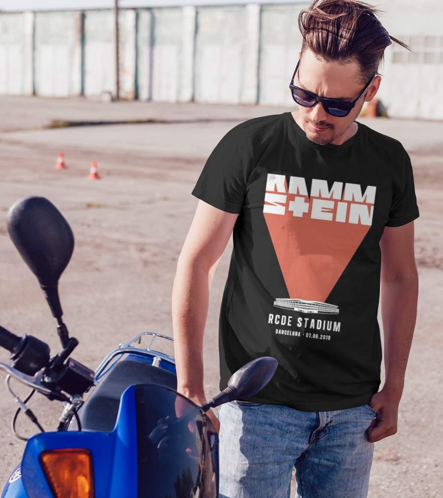 Rammstein RCDE Stadium Barcelona 01.06.2019 Tour T-Shirt