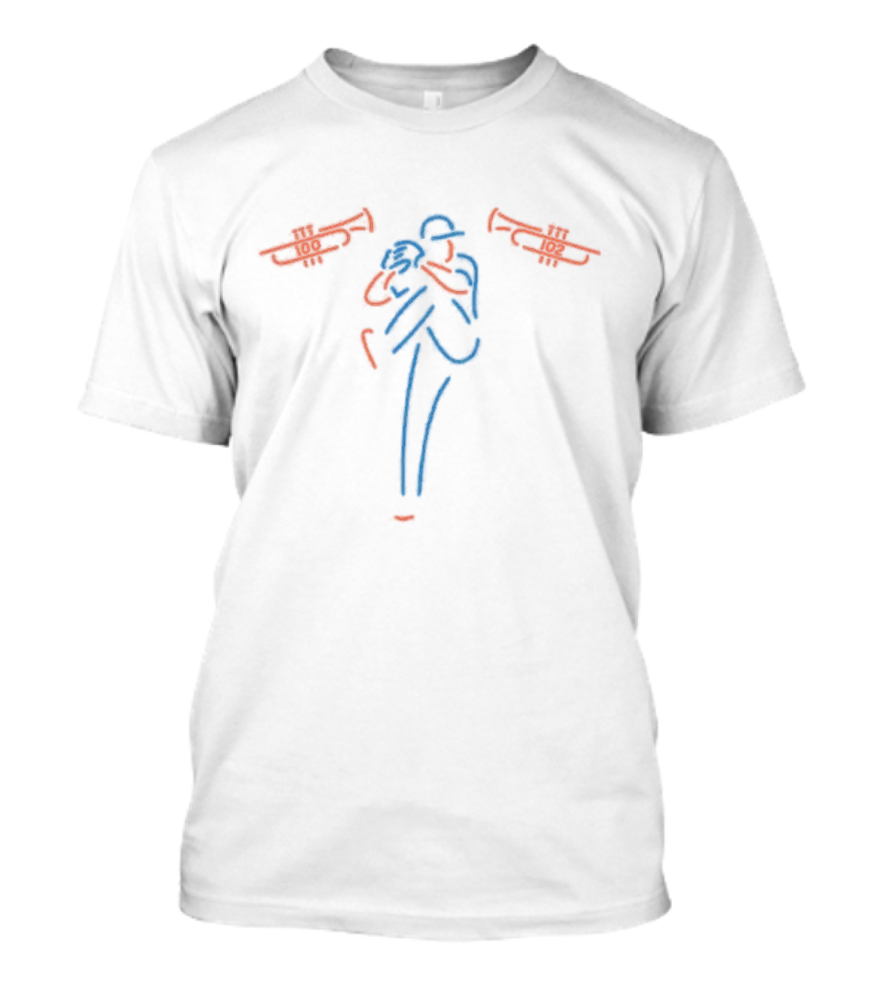 Edwin Díaz New York Mets Neon Baseball Pitcher 102 Trumpets T-Shirt
