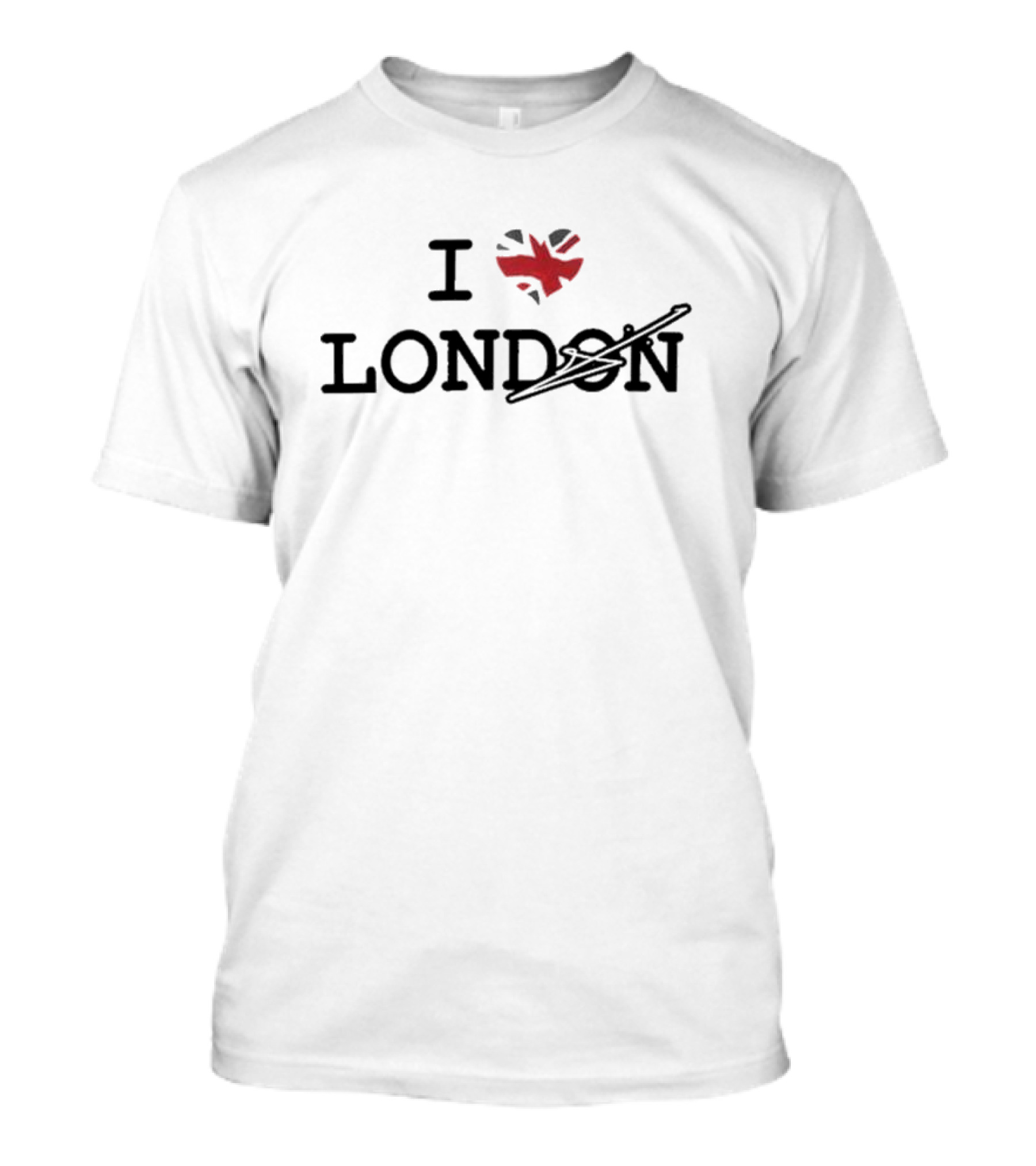 Lewis Hamilton I Love London 2024 British Flag T-Shirt