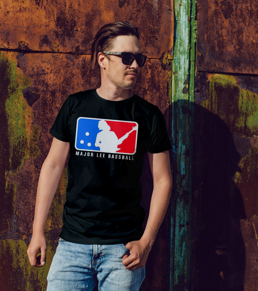 MAJOR LEE BASSBALL Bass Guitar T-Shirt