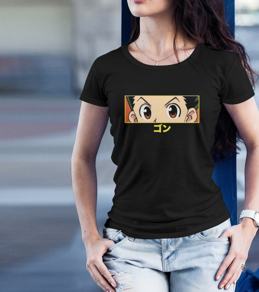 Gon Eyes Hunter X Hunter Anime Manga Face T-Shirt