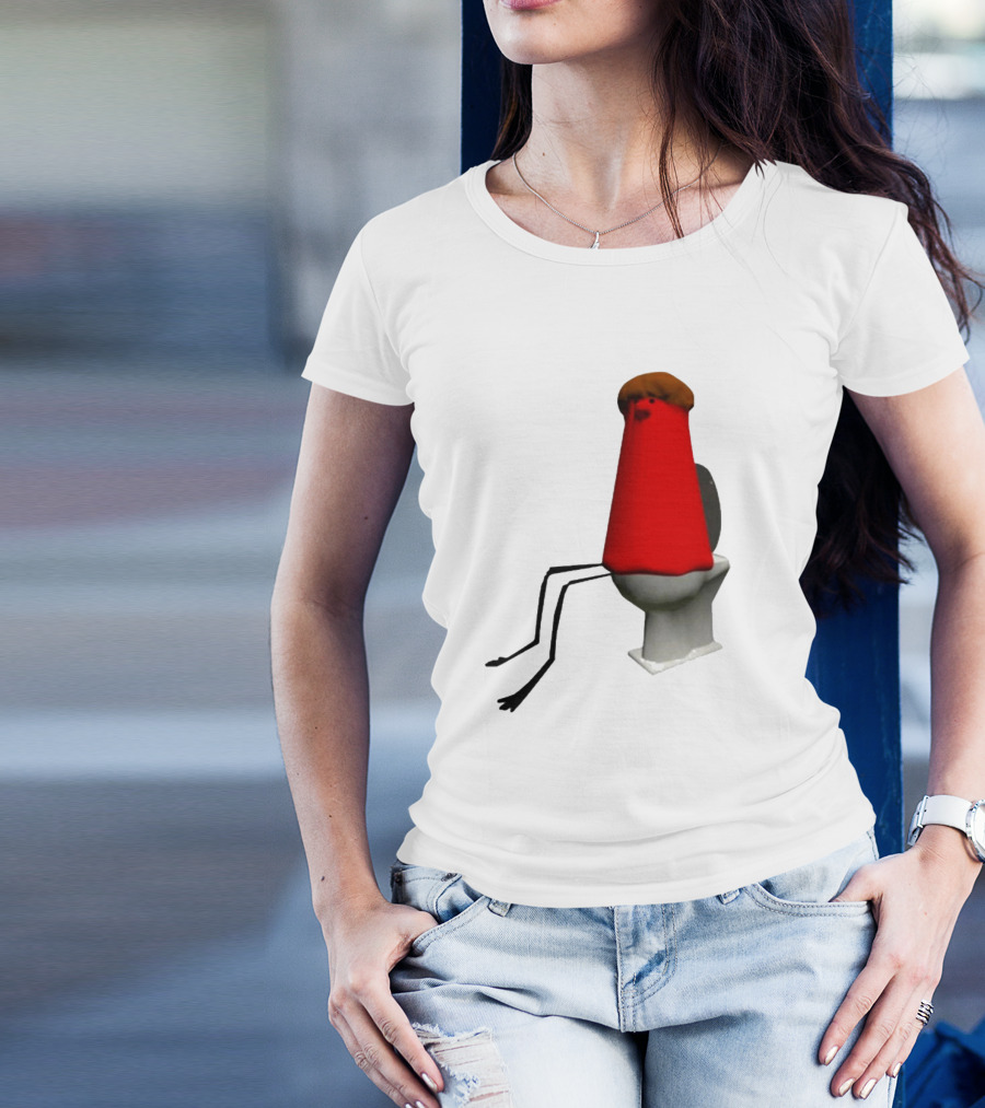 John Wow Cool Kevinbird Skibidi Toilet Adventure T-Shirt
