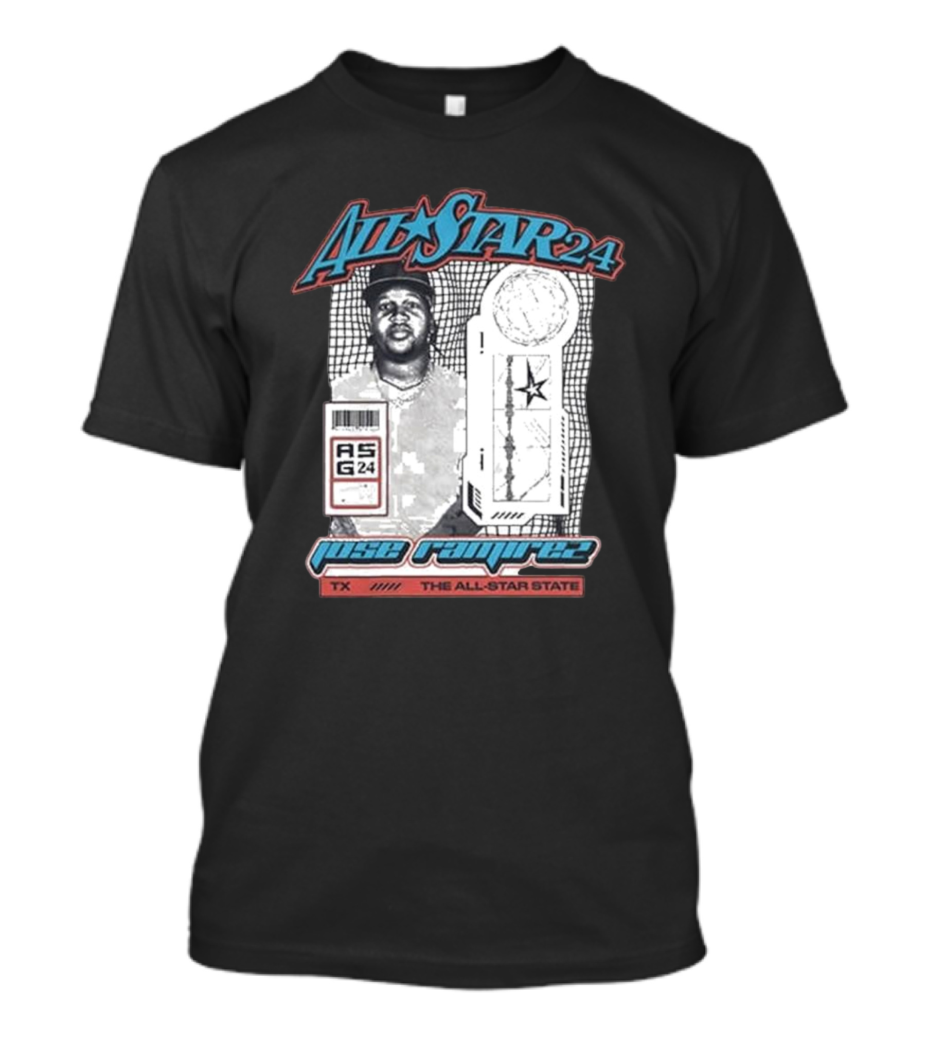 All-Star 24 ASG Jose Ramirez TX The All-Star State T-Shirt