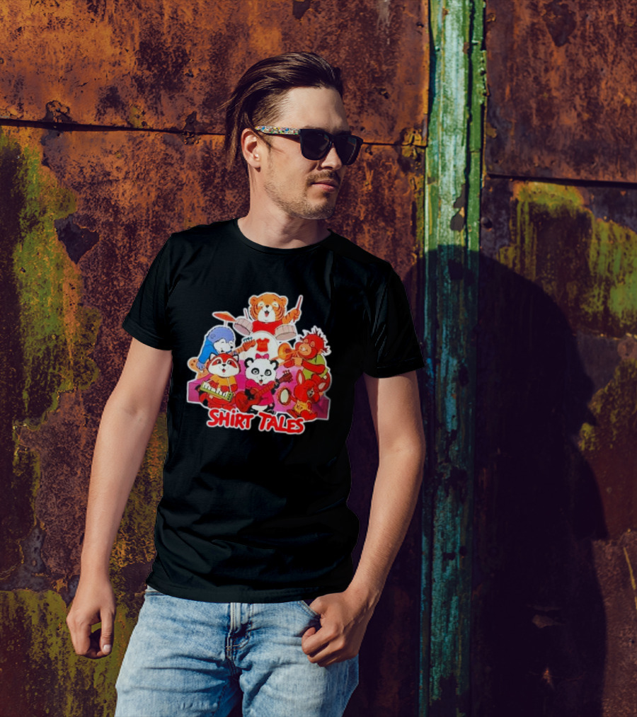 Shirt Tales Band Tribute Kids 80s Music Adventure T-Shirt