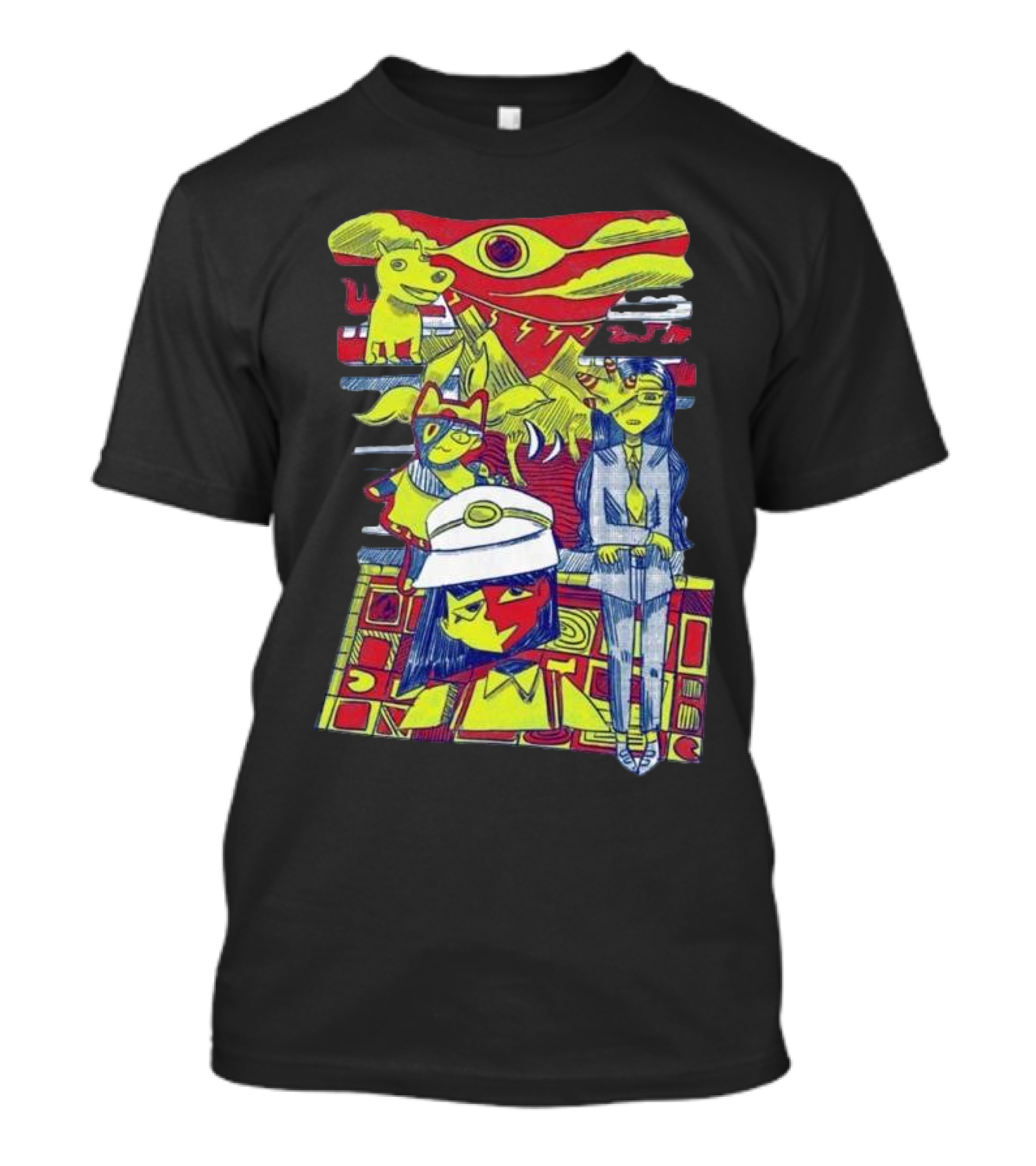 Fangamer Blood Hub MOTHER Boundaries Surreal Characters T-Shirt