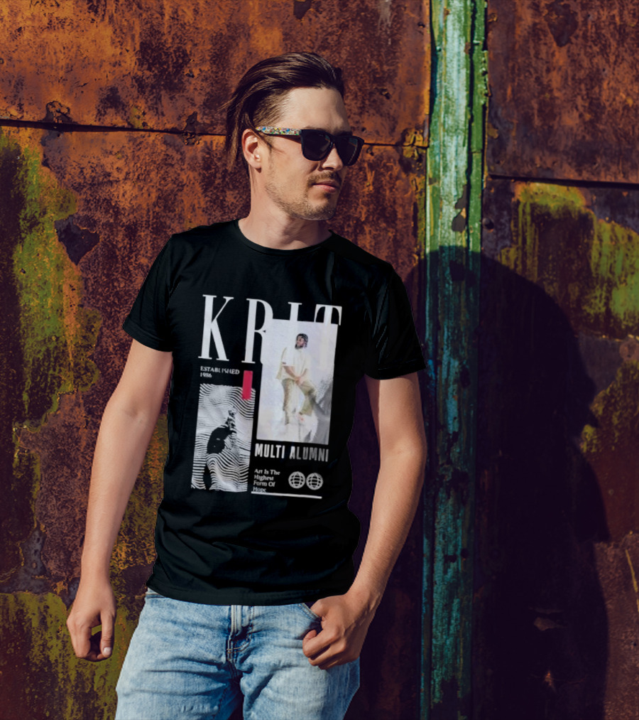 KRIT Established 1986 Multi Alumni Art Is The Highest Form Of Hope T-Shirt