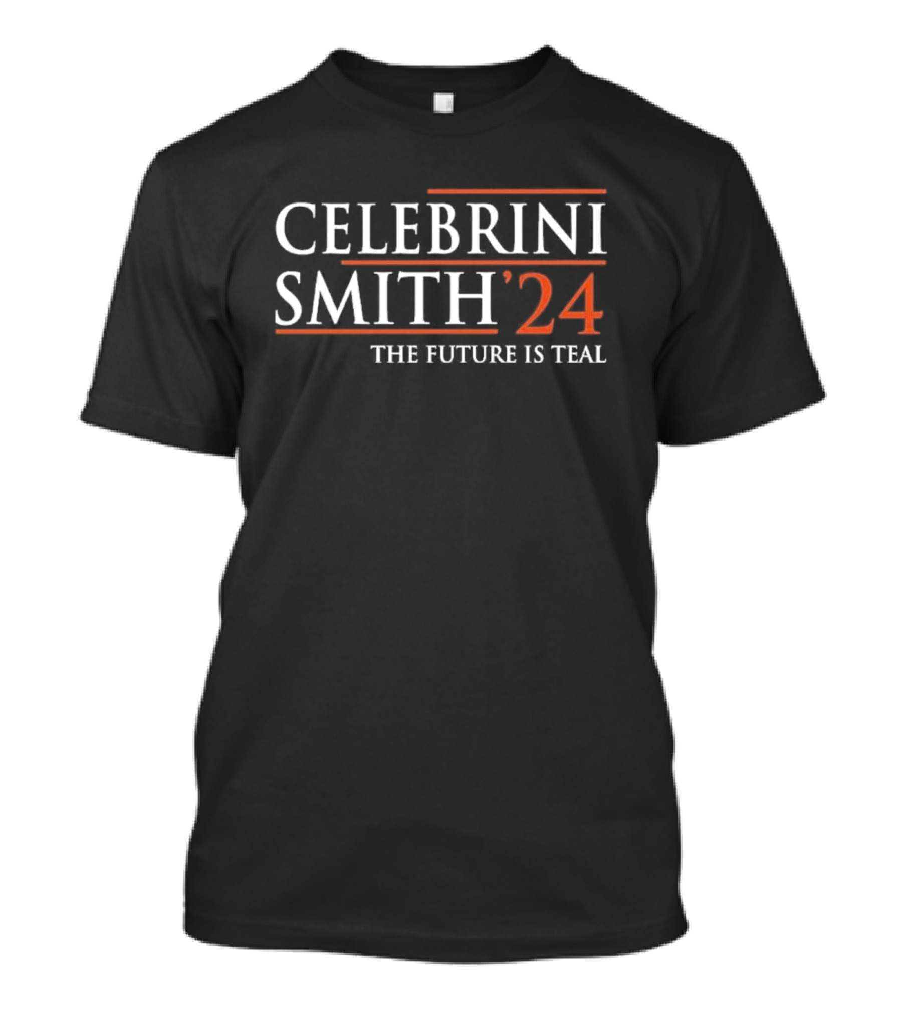 Celebrini Smith '24 The Future Is Teal T-Shirt