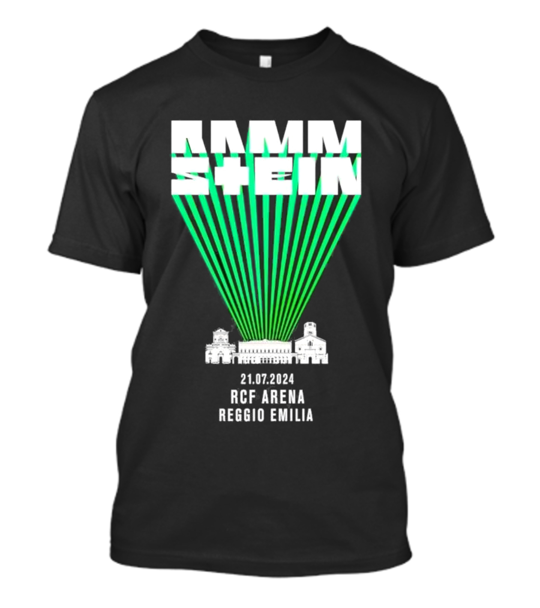 Rammstein 21.07.2024 RCF Arena Reggio Emilia T-Shirt