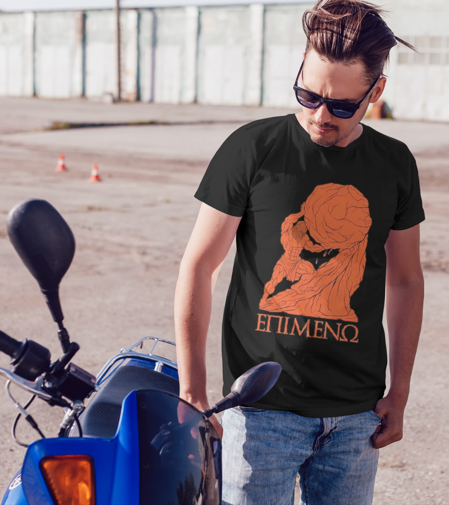Raskolapparel Sisyphus Greek Mythology EPIMENΩ T-Shirt