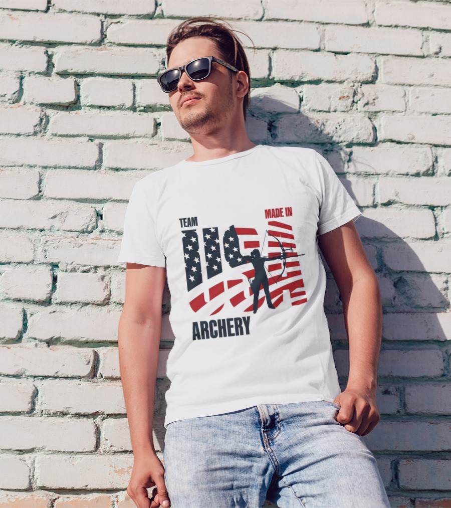 Team USA Archery Made In Olympic T-Shirt