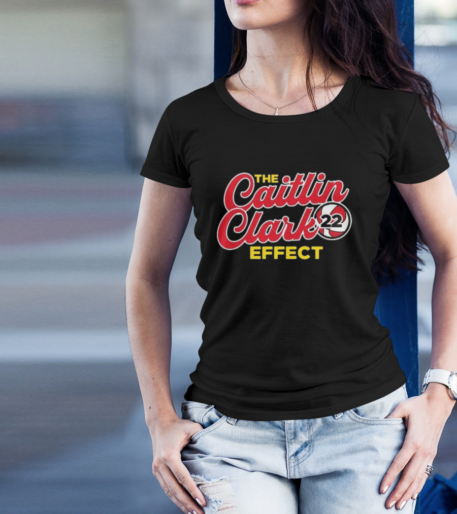 The Caitlin Clark Effect 22 Basketball Impact T-Shirt