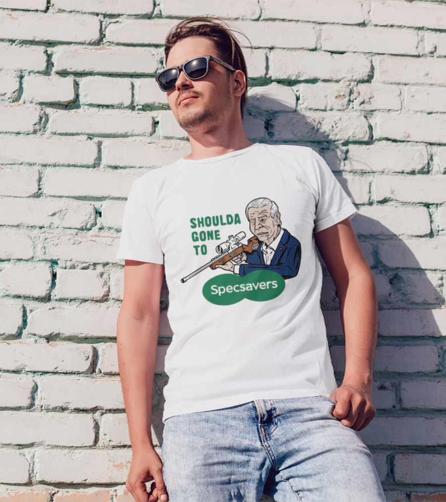 Shoulda Gone To Specsavers Joe Snipen Sniper T-Shirt
