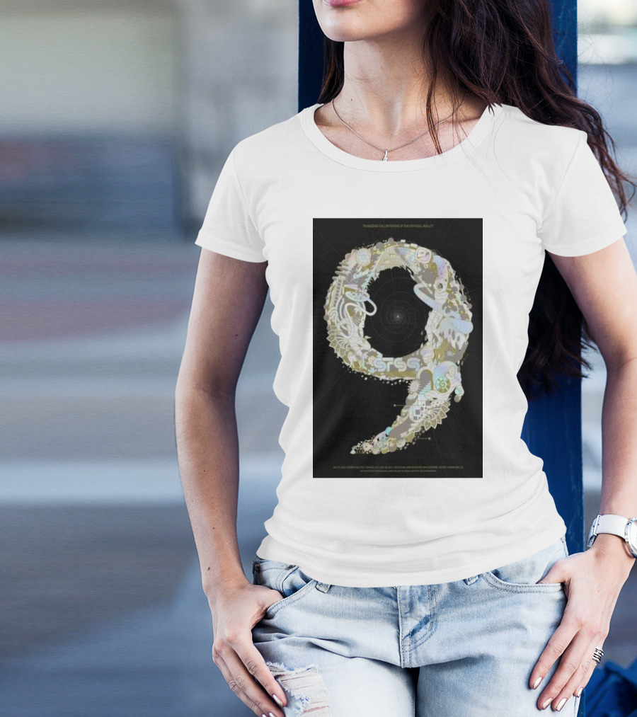 STS9 Transcend The Landscape Of Surrealistic Reality Ogden Theatre Denver July 19 T-Shirt