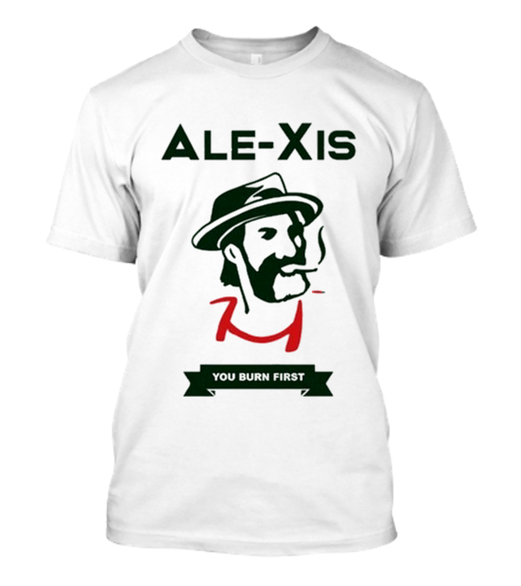 ALE-XIS You Burn First Smoking Gentleman T-Shirt