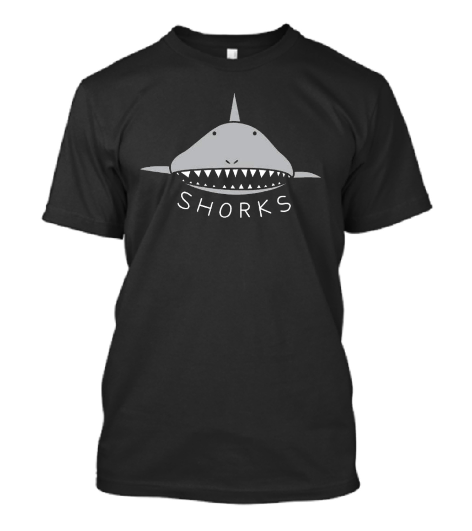 Bring Hockey Back The Shorks Shark Face T-Shirt