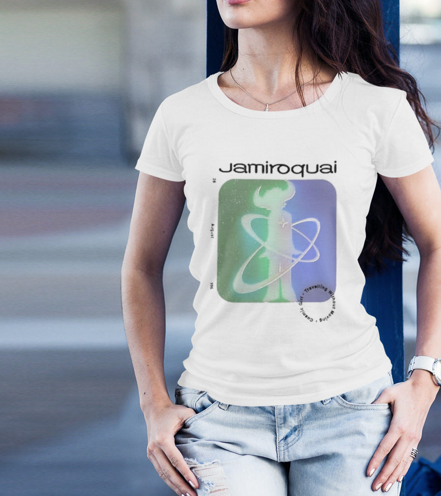 Jamiroquai Cosmic Being Travelling Without Moving August 29 96 T-Shirt