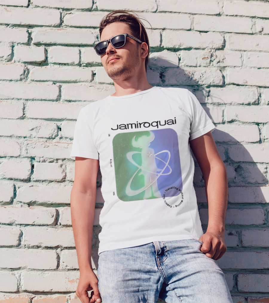 Jamiroquai Cosmic Being Travelling Without Moving August 29 96 T-Shirt