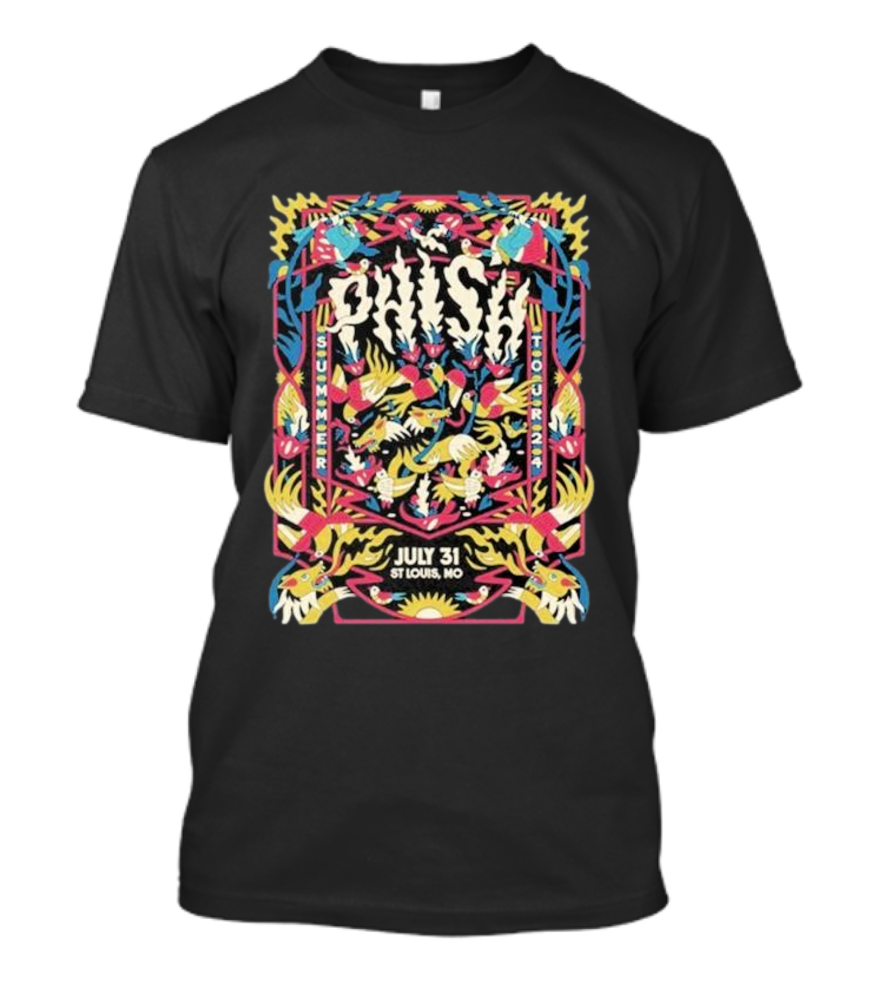 Phish Summer Tour July 31 St Louis Mo T-Shirt