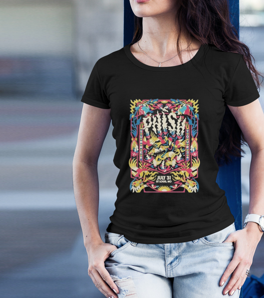 Phish Summer Tour July 31 St Louis Mo T-Shirt