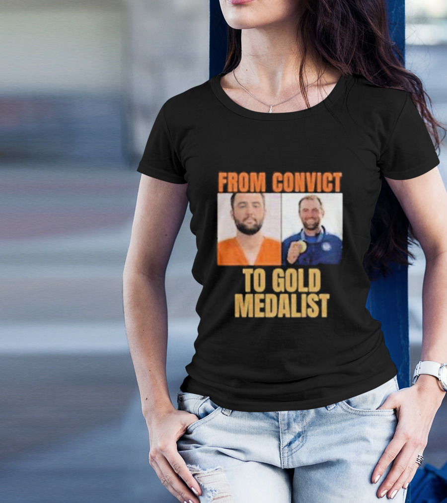 From Convict To Gold Medalist: Scottie Scheffler Transformation T-Shirt