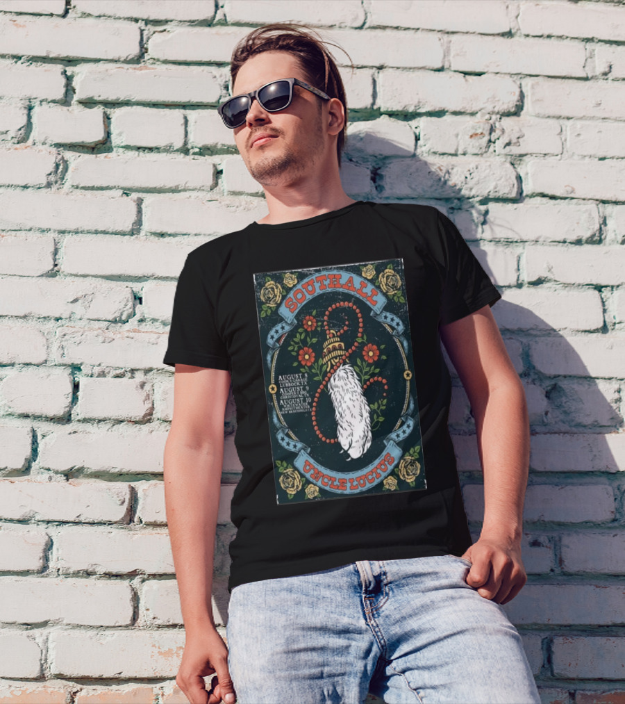 Southall And Uncle Lucius August 8-10 2024 Lubbock And Hico Texas Concert Event T-Shirt