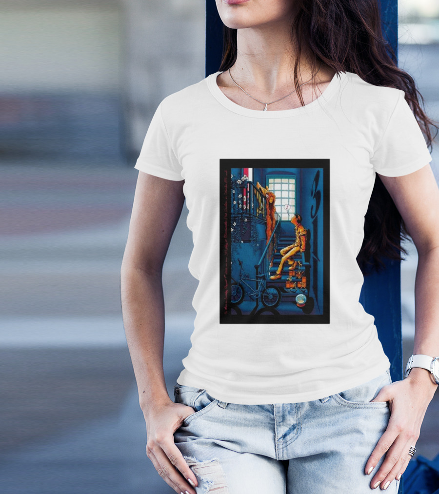 311 Merriweather Post Pavilion Columbia MD August 04 2024 Concert Poster Stairs And Characters T-Shirt