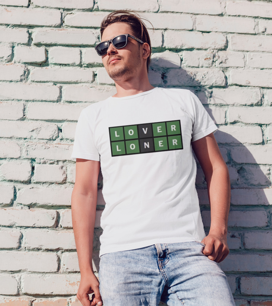 Lover Loner Grid Blocks T-Shirt