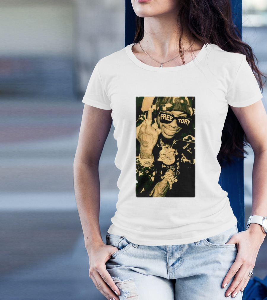 Tory Lanez Forever Umbrella Free Tory Finger Middle Up T-Shirt