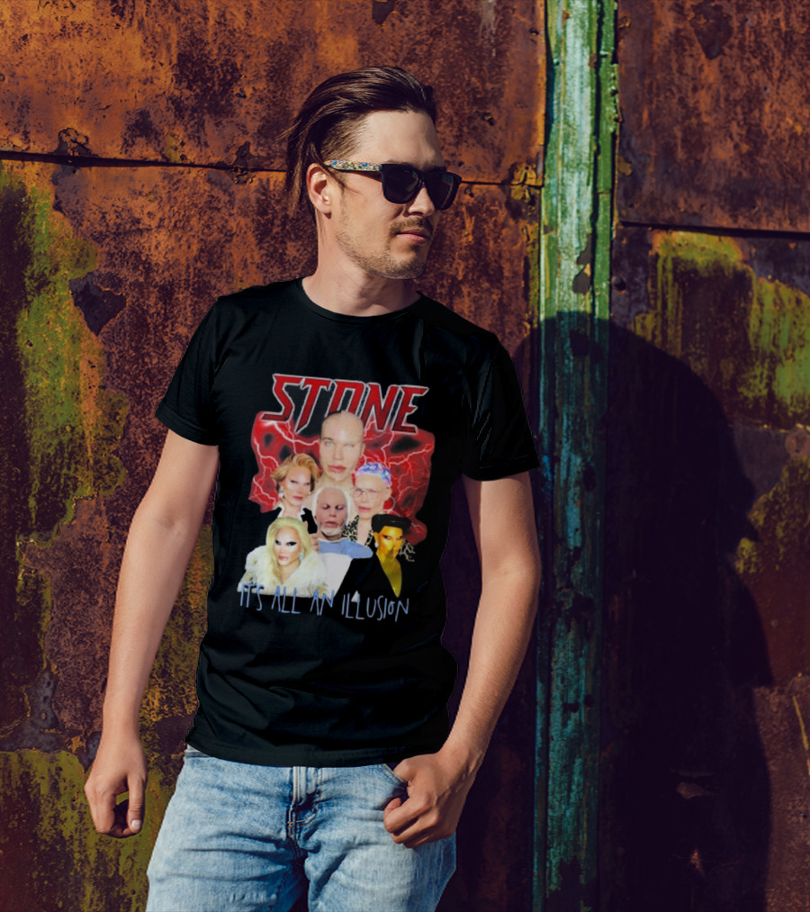 Stone Surgery Alexis Stone It's All An Illusion T-Shirt