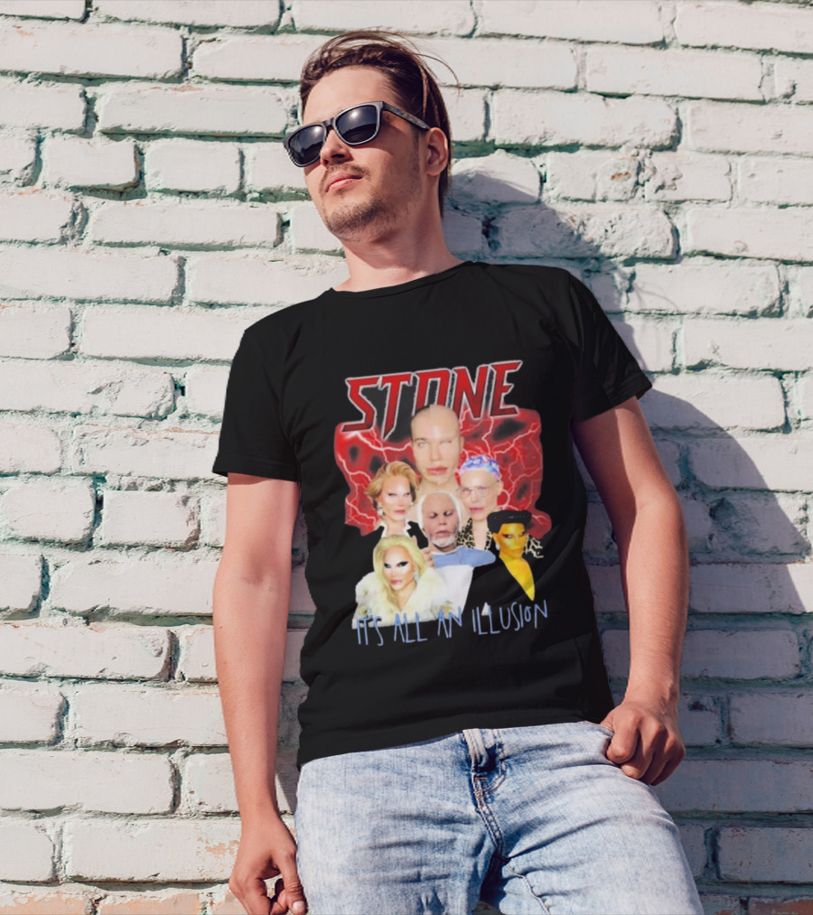 Stone Surgery Alexis Stone It's All An Illusion T-Shirt