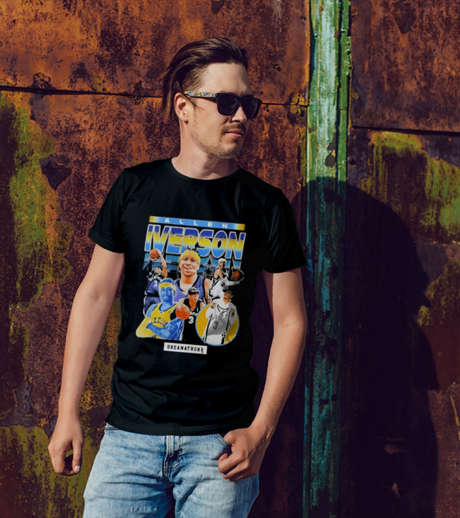 Allen Iverson Dreamathon Memphis Grizzlies Basketball T-Shirt
